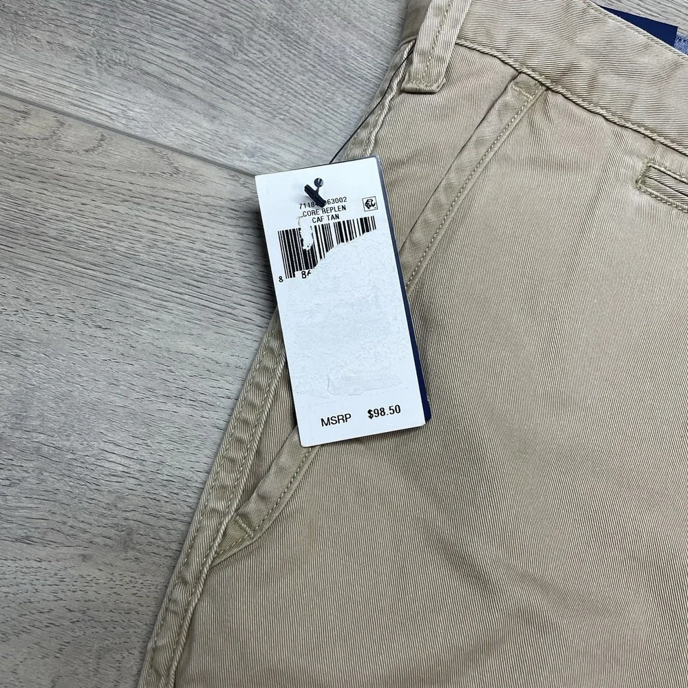 NWI Polo Ralph Lauren Classic Fit Khaki Chino Shorts Men Sz 50B Prep Casual